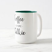 Tasse 2 Couleurs Café avant Talkie (Devant droit)