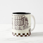 Tasse 2 Couleurs Café Capri/Boue De Thé (Devant droit)