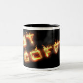 Tasse 2 Couleurs Café chaud (Centre)