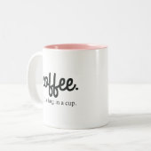 TASSE 2 COULEURS CAFÉ CUISINE (Devant gauche)