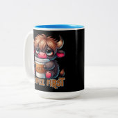 Tasse 2 Couleurs Café d'abord (Devant gauche)