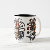 Tasse 2 Couleurs Café de 3 manières (Devant droit)