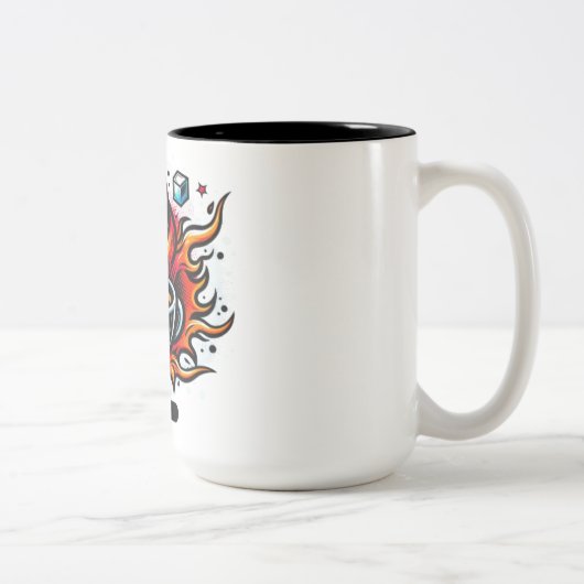 Tasse 2 Couleurs Café de jour (Droit)