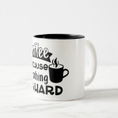 Tasse 2 Couleurs Café de l'enseignant (Devant droit)