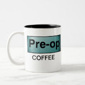 TASSE 2 COULEURS CAFÉ DE PRE-OP (Gauche)