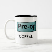 TASSE 2 COULEURS CAFÉ DE PRE-OP (Gauche)