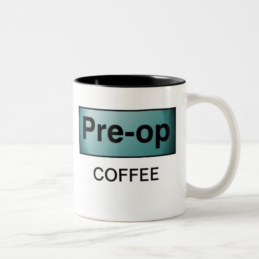 TASSE 2 COULEURS CAFÉ DE PRE-OP (Droit)