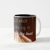 Tasse 2 Couleurs Café de vie (Devant droit)