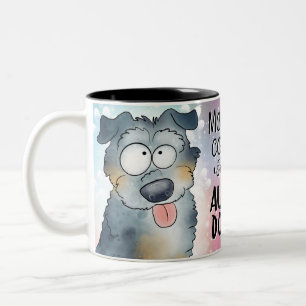Tasse 2 Couleurs Café Doodle Aussie le matin