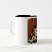 Tasse 2 Couleurs Café du DJ (Devant gauche)