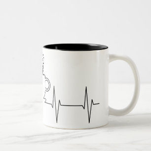 Tasse 2 Couleurs Café Ekg
