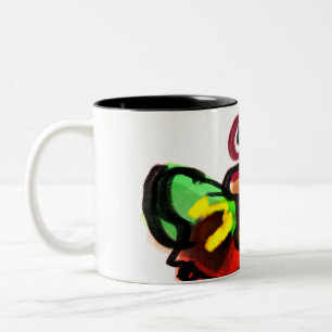 Tasse 2 Couleurs Café en automne