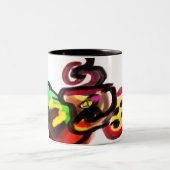 Tasse 2 Couleurs Café en automne (Centre)