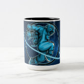 Tasse 2 Couleurs Café en céramique - Durable, élégant et parfait po (Centre)