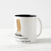Tasse 2 Couleurs Café et cigarettes (Devant droit)