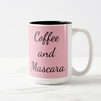 Tasse 2 Couleurs Café et Mascara Coffee Tea Cup