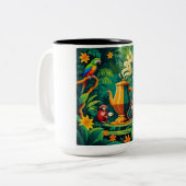 Tasse 2 Couleurs Café et paradis (Devant gauche)