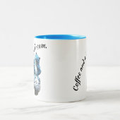 Tasse 2 Couleurs Café Et Un rêve (Centre)