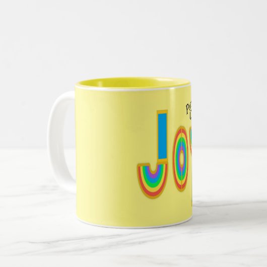 Tasse 2 Couleurs Café Joy (Devant gauche)