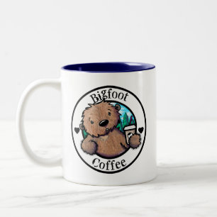Tasse 2 Couleurs Café KiniArt Bigfoot