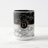 Tasse 2 Couleurs Café noir et blanc (Centre)