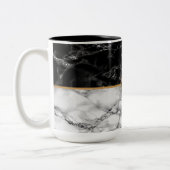 Tasse 2 Couleurs Café noir et blanc (Gauche)