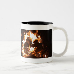 Tasse 2 Couleurs café par le feu