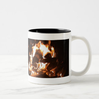 Tasse 2 Couleurs café par le feu