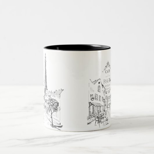 Tasse 2 Couleurs Café Paris (Centre)