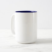 Tasse 2 Couleurs café - police de google (Devant gauche)