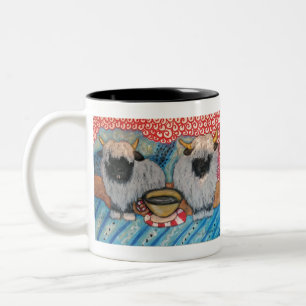 Tasse 2 Couleurs Café potable de MOUTONS du VALAIS BLACKNOSE