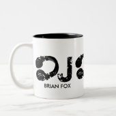 Tasse 2 Couleurs café pour le D.J. (Gauche)