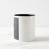 Tasse 2 Couleurs Café Premier chien noir (Centre)