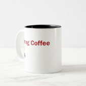 Tasse 2 Couleurs Café Rasta (Devant gauche)