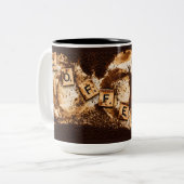 Tasse 2 Couleurs Café sur Café (Devant gauche)