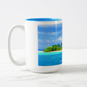 Tasse 2 Couleurs Café Troy ou thé de l'île