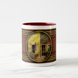 Tasse 2 Couleurs Café - Une pizzeria