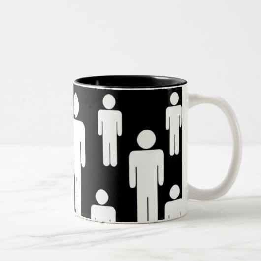 Tasse 2 Couleurs café viril (Droit)