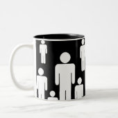 Tasse 2 Couleurs café viril (Gauche)