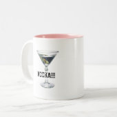 Tasse 2 Couleurs café, vodka, CAFÉ ? , VODKA ! ! ! (Devant gauche)