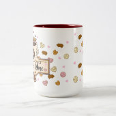 Tasse 2 Couleurs Cafecito et Chisme style mexicain (Centre)