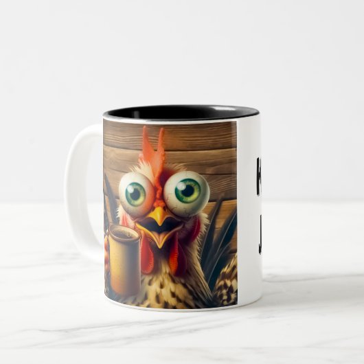 Tasse 2 Couleurs Caféine (Devant gauche)