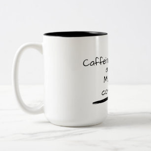 Tasse 2 Couleurs Caféine et coudes, une combinaison meurtrière Muay