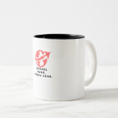 Tasse 2 Couleurs Cafetière "Voyagez plus, vous inquiétez moins" (Devant droit)