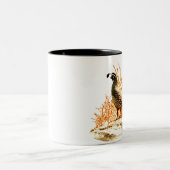 TASSE 2 COULEURS CAILLES SUR LA ROCHE (Centre)