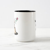 Tasse 2 Couleurs Cairn Terrier (Centre)