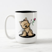 Tasse 2 Couleurs Cairn Terrier (Gauche)