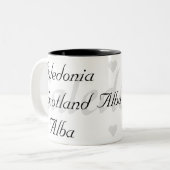 Tasse 2 Couleurs Caledonia Ecosse alba (Devant gauche)