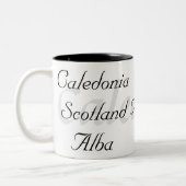 Tasse 2 Couleurs Caledonia Ecosse alba (Gauche)