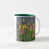 Tasse 2 Couleurs Calendrier 2012 français (Devant droit)